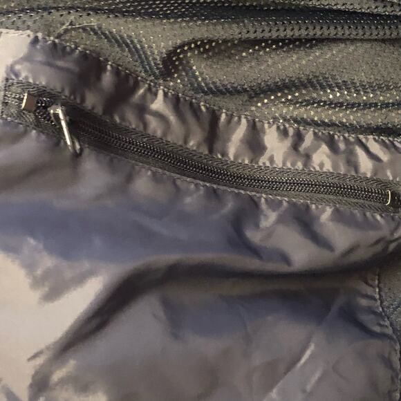 Solstice Microshed Blue Velcro Zippered Ski Snow Jacket Parka Size Large - Picture 10 of 16